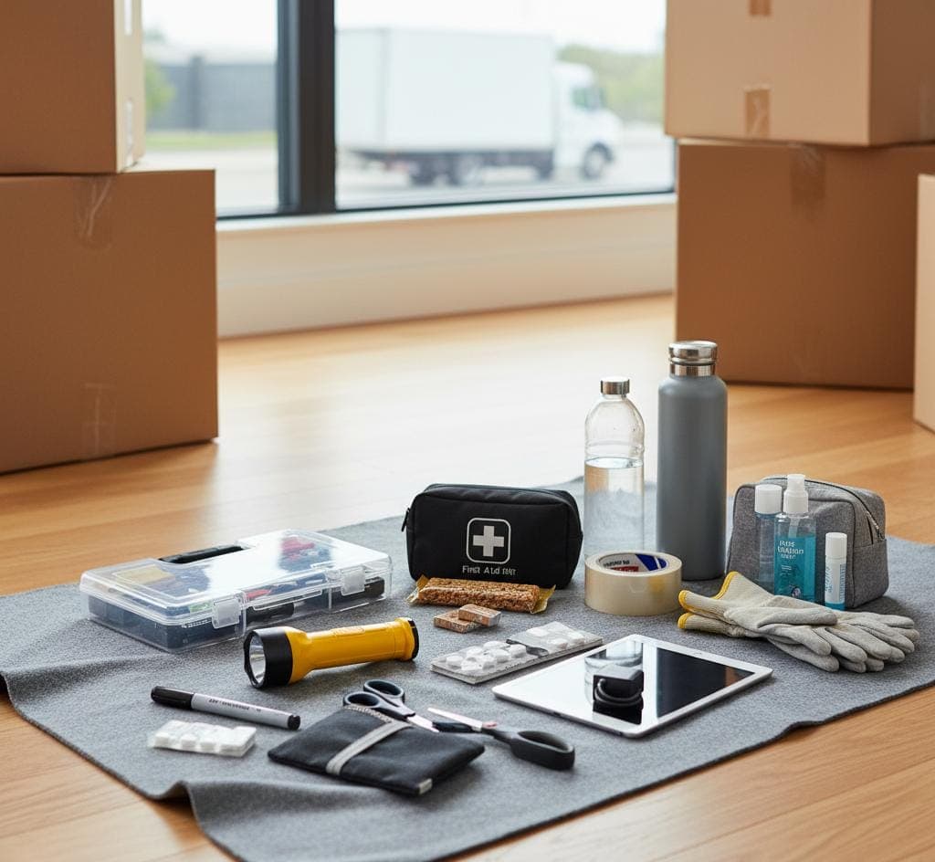 The Essential Moving Day Survival Kit